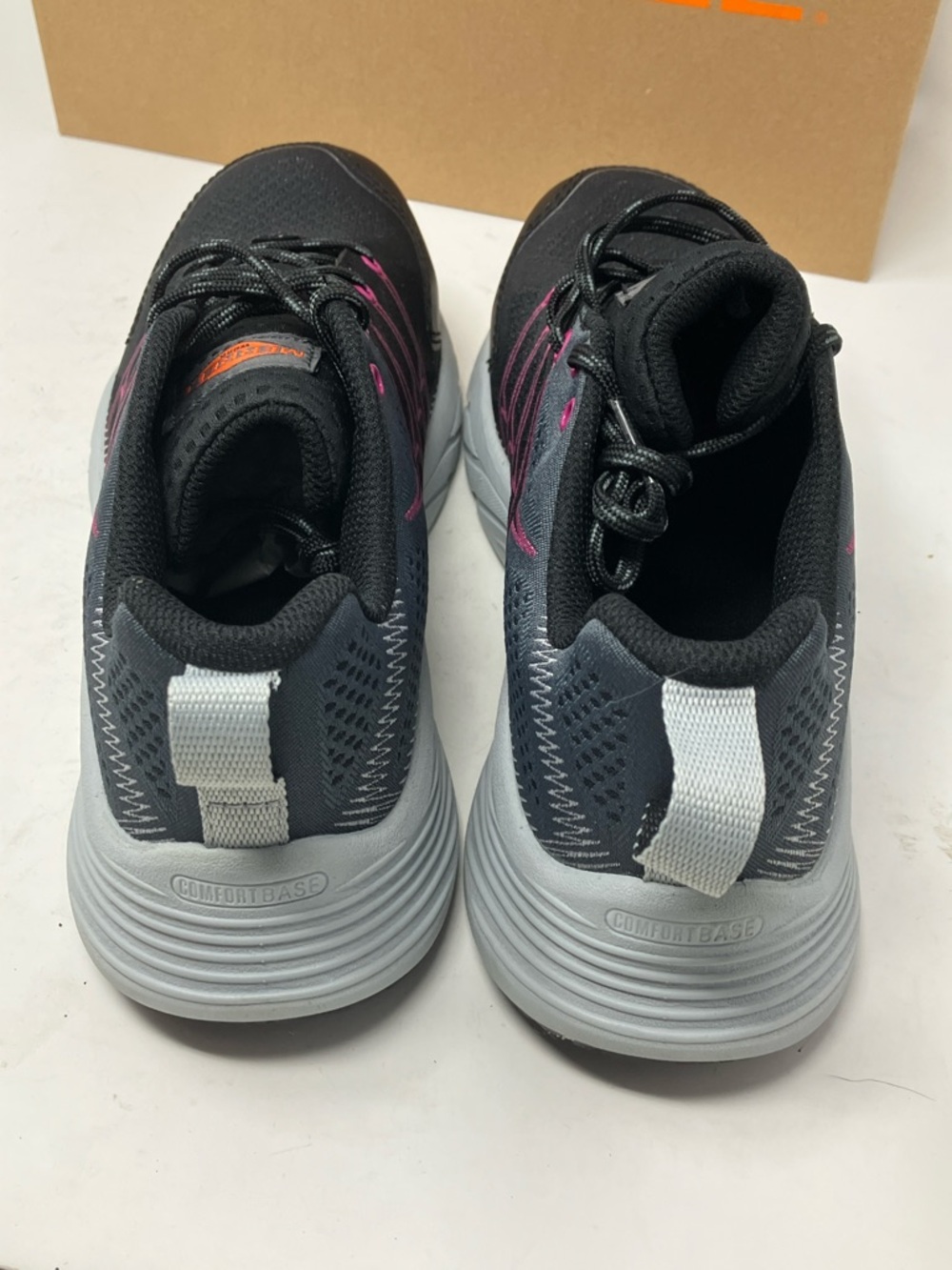 Merrell Work Moab Flight CF Women's 7.5 Safety Toe Shoes Black Fuchsia J005174 - Picture 9 of 16
